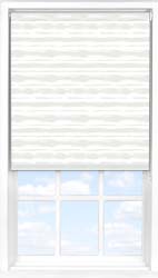 Main display image for Roller Blind product with Brush Strokes Green Blackout fabric