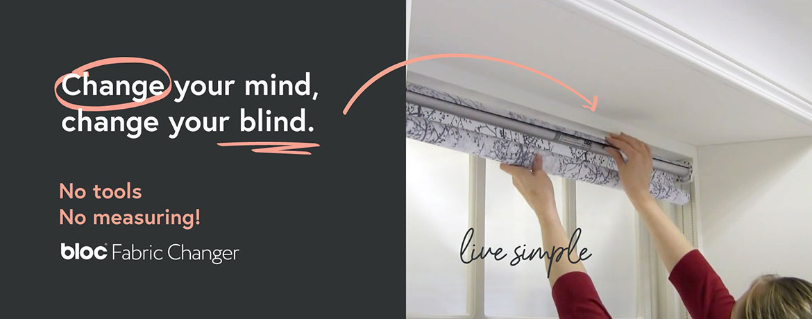 Bloc Blinds Fabric Changer Full
