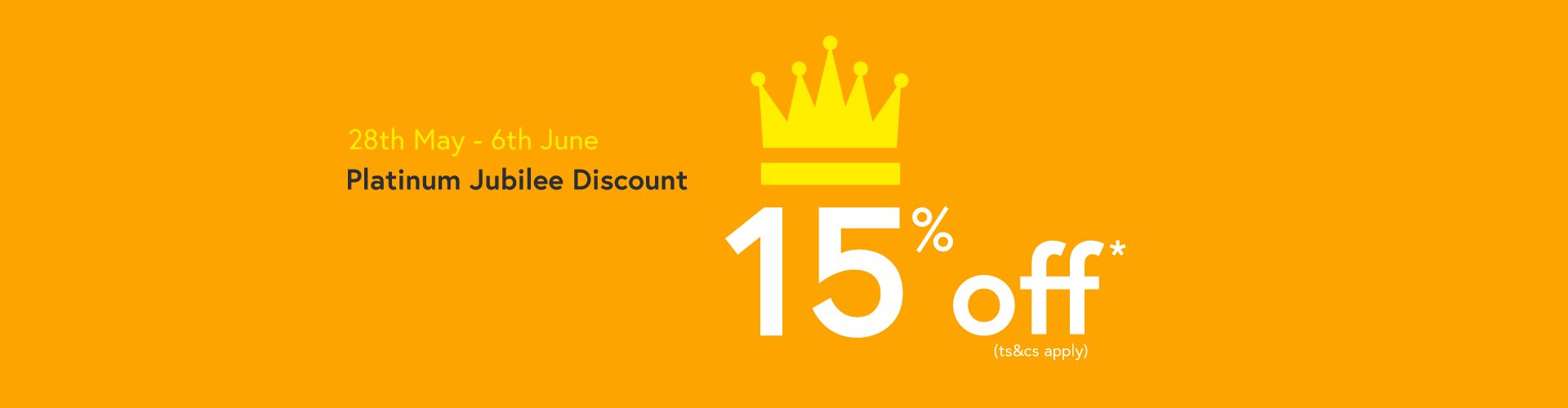 Platinum Jubilee Sale