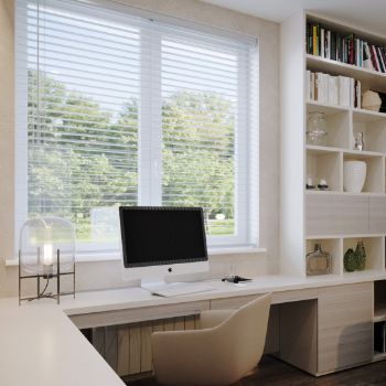 Wooden Blinds Office