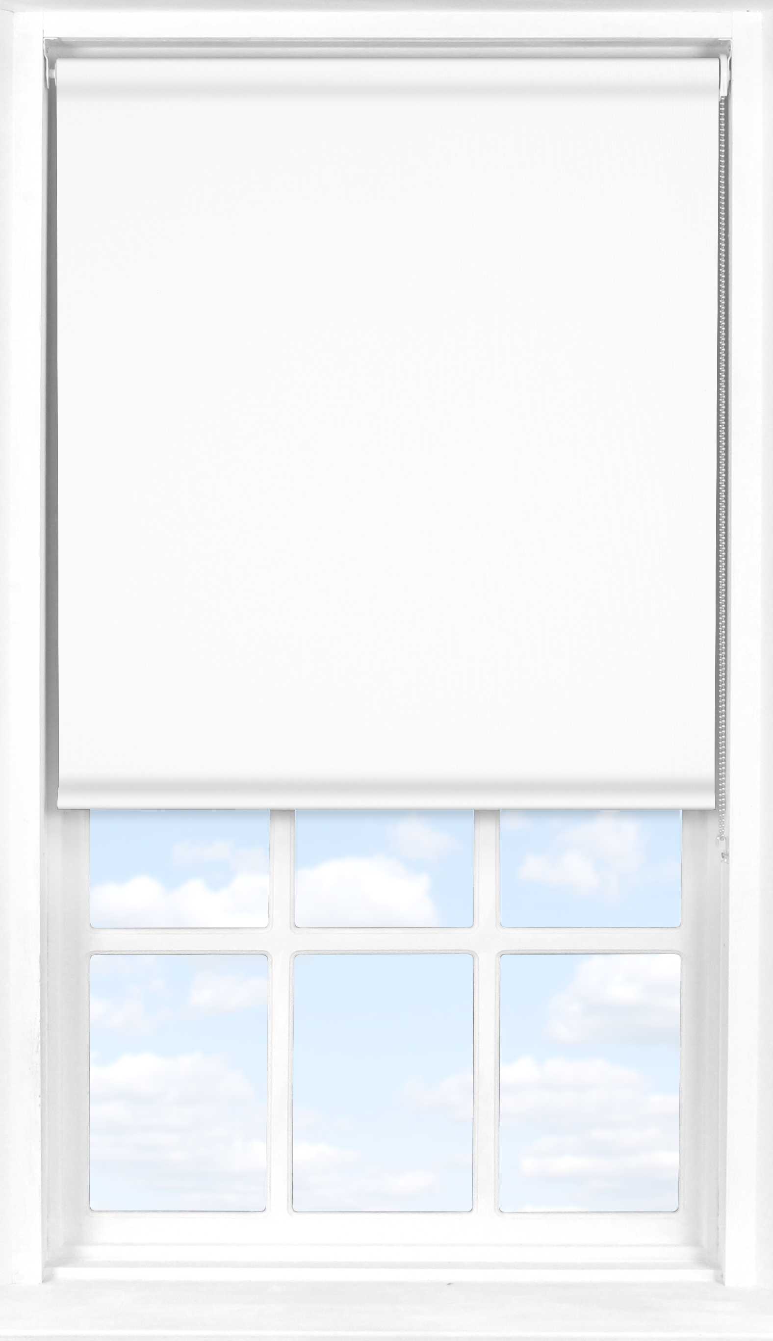 Roller Blind in Blossom White Blackout