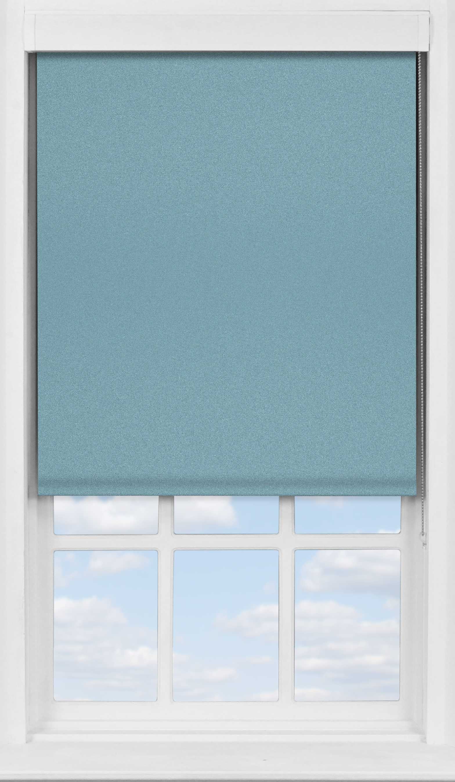Premium Roller Blind in Soft Sky Blackout
