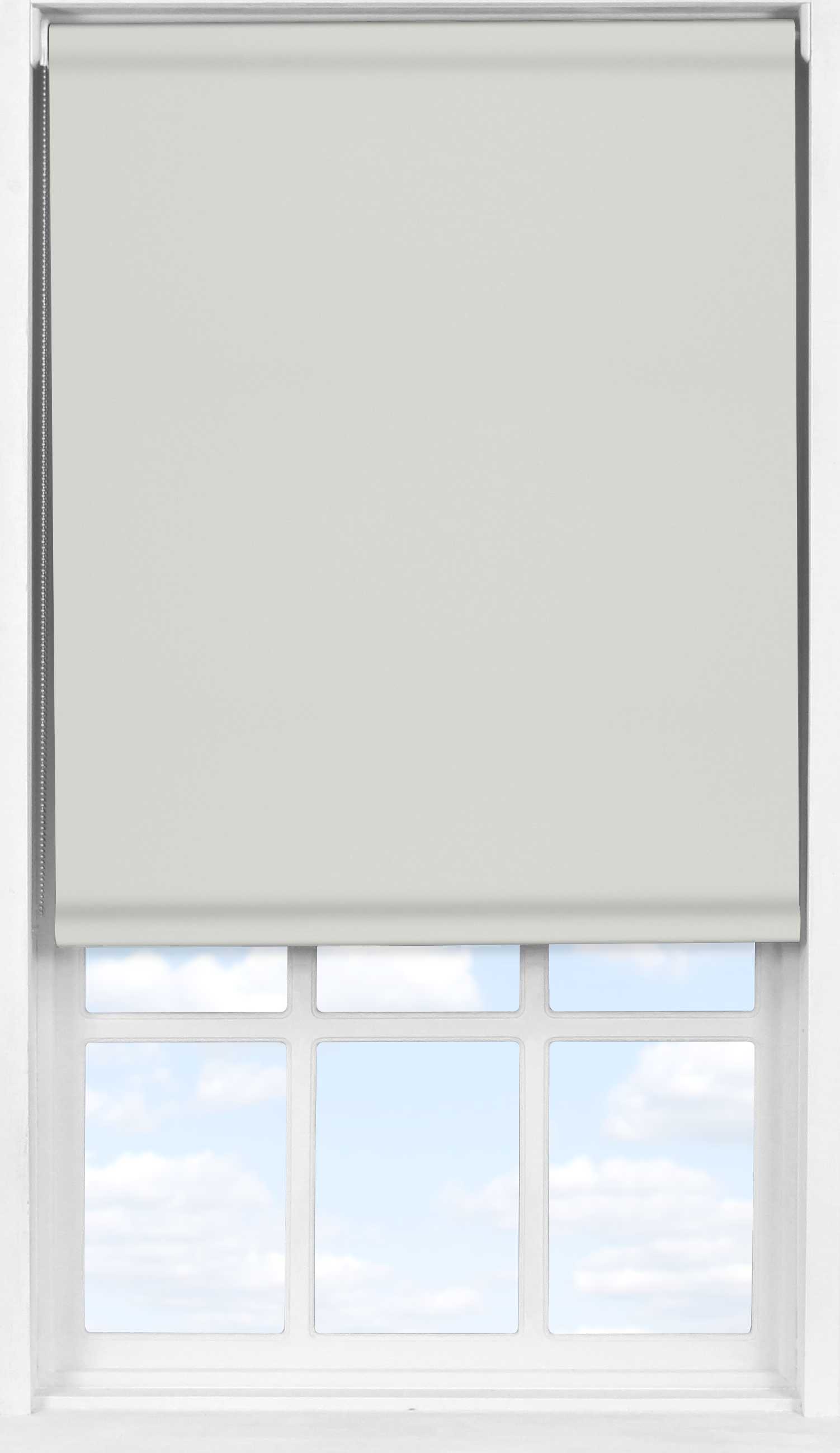 Easifit Roller Blind in Light Grey Blackout