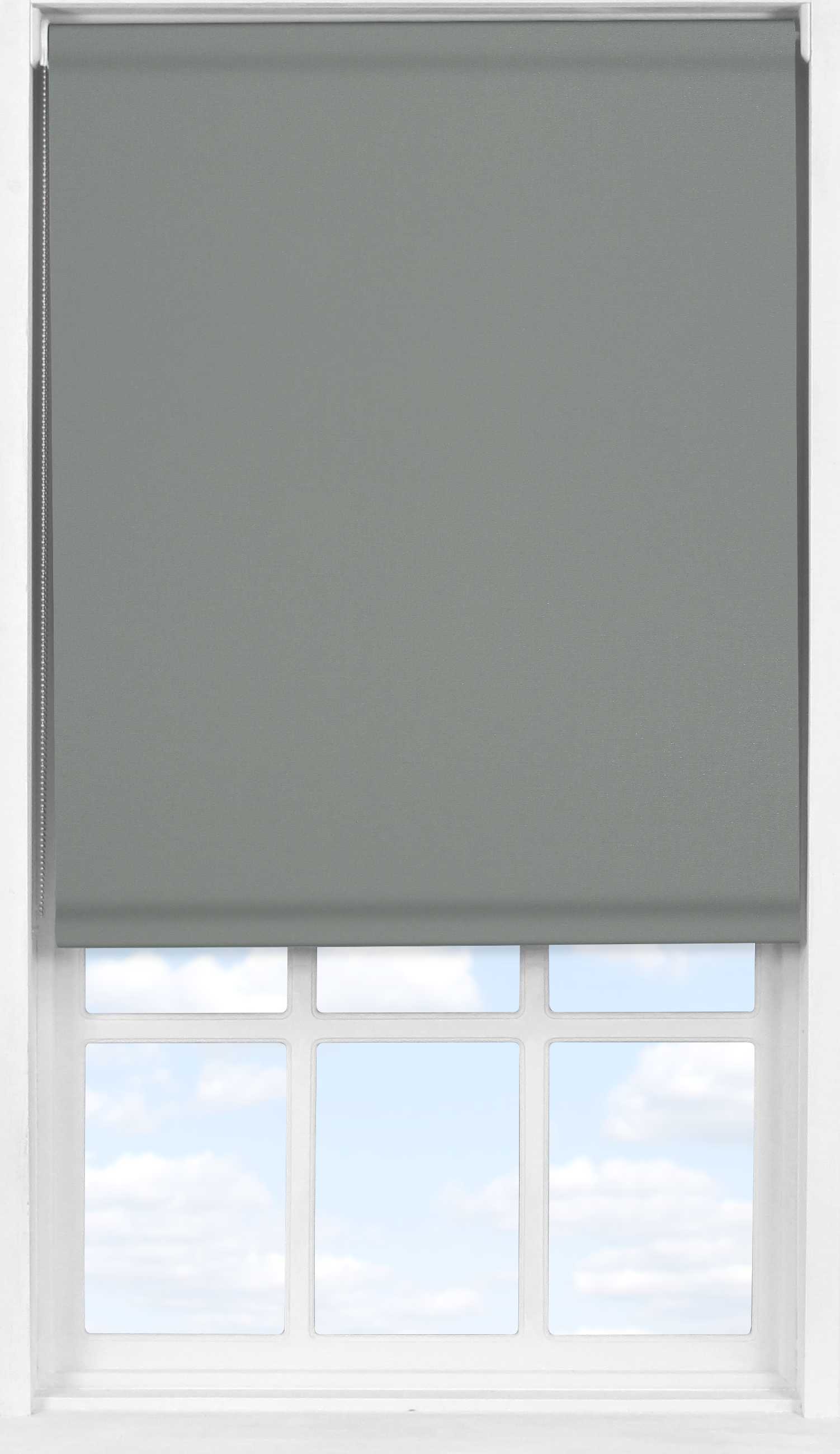 Easifit Roller Blind in Smouldering Charcoal Blackout