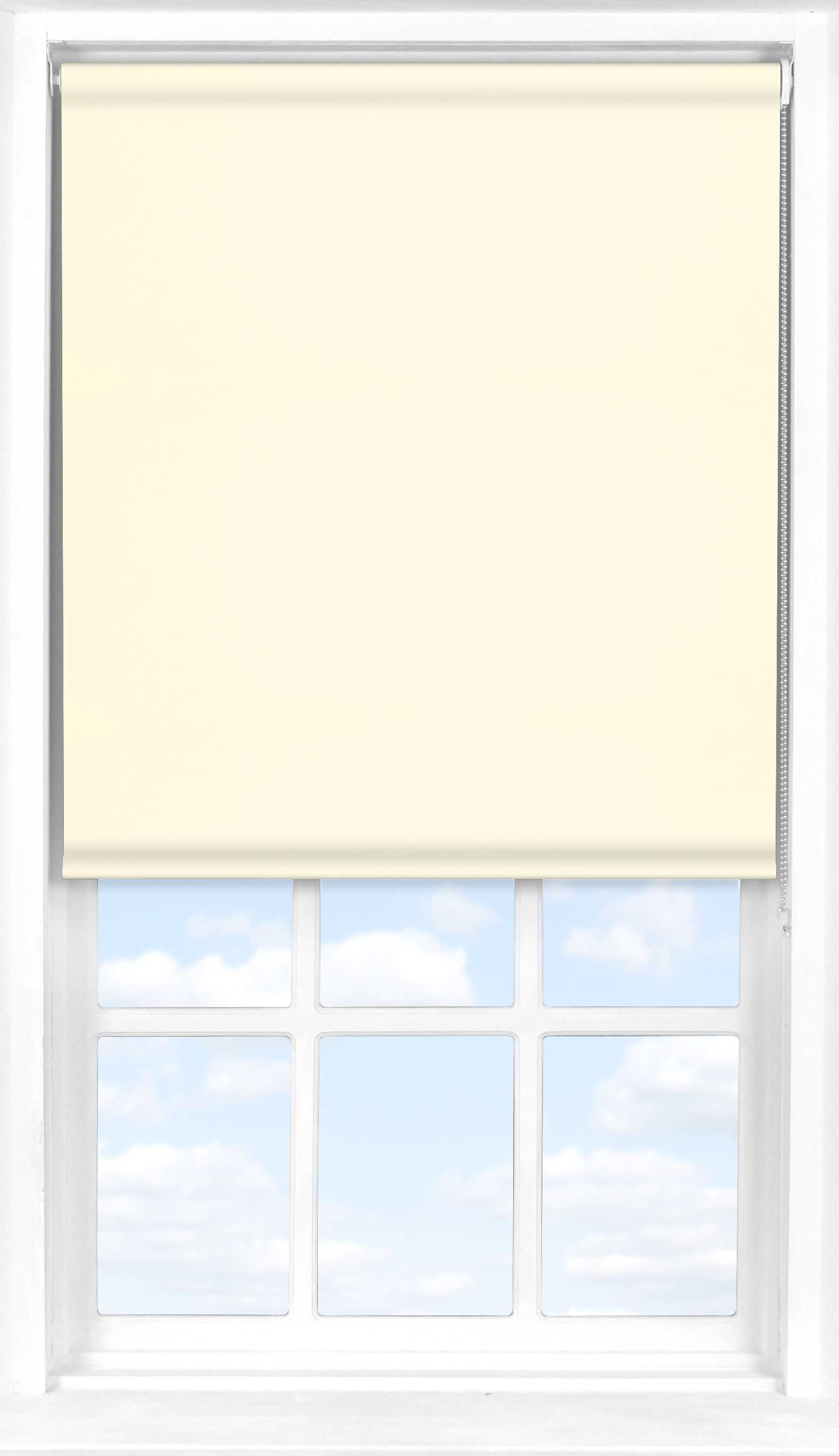 Roller Blind in Delicate Cream Blackout