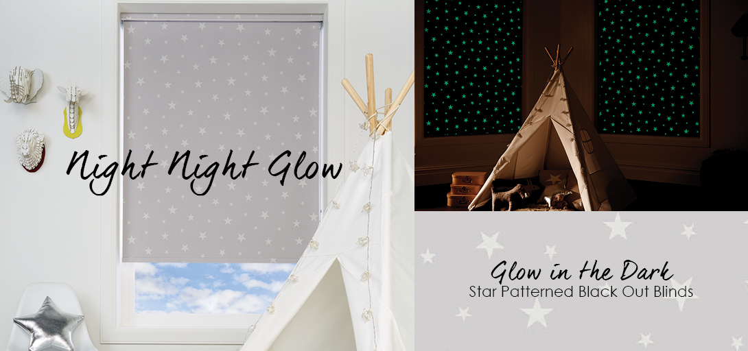 Glow in the Dark Roller Blinds Made to Measure in UK