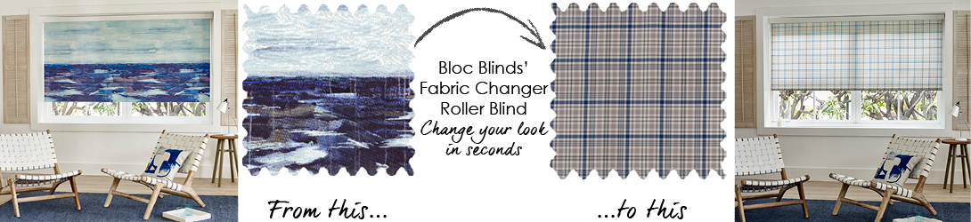 Blue Roller Blinds Coastal Decor Ideas
