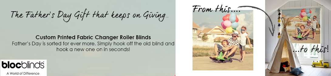 Fathers Day Print Your Own Blind
