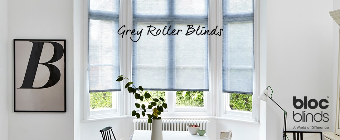 Grey Roller Blinds MADE TO MEASURE ORDER ONLINE