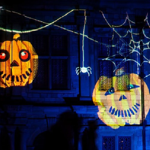 Halloween light projector